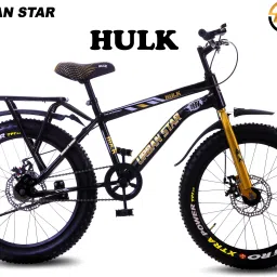 HULK | IBC | 20T BMX | IN-BUILT CARRIER | D/D | FAT TYRES | Semi Assembled | 20 T (inch) Fat Tyre Cycle-26