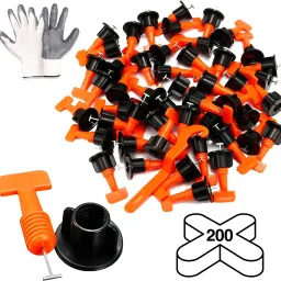 ISO 9001 Tile Leveling Clip Resuable/Tile Leveling System Kit Needle 1.5 MM Lever Tool-11
