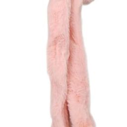 Moving Jumping Rabbit Ears Headbands for Women Girls Peach Color Ear Muff-image-58