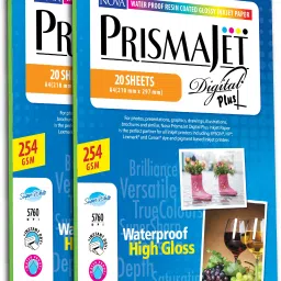 PRISMAJET High Digital Plus Glossy Water Proof Resin Coated Inkjet Photo Paper Unruled A4 254 gsm Photo Paper-14