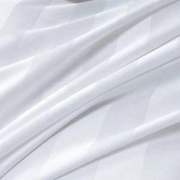 230 TC Cotton Double Striped Fitted (Elastic) Bedsheet-image-90