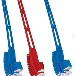 Toilet Brush Double Hockey Shape Toilet Brush Bathroom Brush Pack of 3-image-38