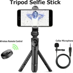 EAYS Latest Xt02 Tripod Selfie Stick With Collar mic 3.5mm Jack Tripod, Tripod Kit, Tripod Bracket, Tripod Ball Head-7