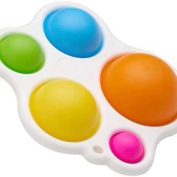 Silicone Flipping Board for Toddler Early Educational Fidget Pop, Baby Poking-image-50