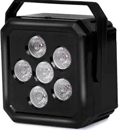 Skyter DJ LED Par Light with 6 LED Single Disco Ball-3