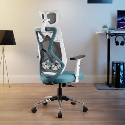Zodiac Pro High Back Ergonomic Chair|Home,WFH|4D Armrest,Seat Slider|Premium Mesh Office Adjustable Arm Chair-image-94