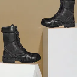 Long DMS Combat Army Boots For Men-image-40