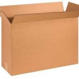 malani stores Corrugated Craft Paper 3ply corrugated box size :-14.5X3.5X16 inch Packaging Box-picture-8
