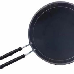 INDIAN Roti Tawa with cool touch Stainless handle. Tawa 24.3 cm diameter-image-61