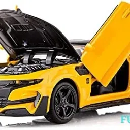 Diecast Chevrolet Camaro Bumblebee Toy Car Model,Pull Back Vehicles Supercar-23