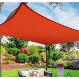 SHADE NET SQUARE 10 FEET X 10 FEET Tent - For UV RESISTANT 90% BLOCK SUNLIGHT NET FOR ROOFTOP , GARDEN, BALCONY 4 SIDE CLIP-image-99