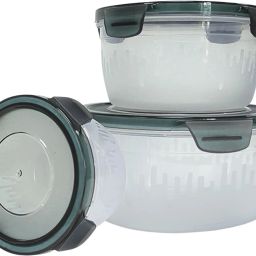 Plastic Fridge Container - 1800 ml, 1200 ml, 600 ml-image-28