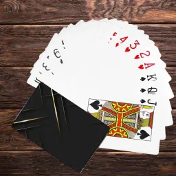 Elite Playing Cards Deck Standard Bridge Size Plastic Laminated Rummy Game-26