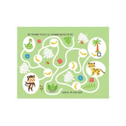 Dreamland Kids Fun with Animals Activity & Colouring : Activity  Book for kid image 2