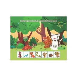 Dreamland Kids Fun with Animals Activity & Colouring : Activity  Book for kid image 4