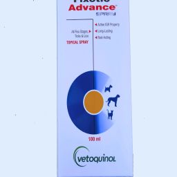 Fixotic Advance Anti Tick and Flea Spray 100 ml Pet Coat Cleanser-23