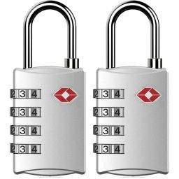 Bluedeal Metal TSA Approved Lock 4 Digit for Luggage Locks for Travel Bag Number Password Metal TSA Approved Lock 4 Digit for Luggage Locks for Travel Bag Number Password-19
