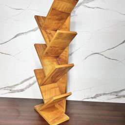 sbf furniture 7-Tier Book Rack, Storage of Book case, Free-Standing Books Holder Engineered Wood Open Book Shelf image 4