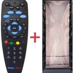 Ethex C-31 New TvR-107jadu Remote With cover compatible for Tata Sky , Tata play set top box remote Remote Controller-picture-24