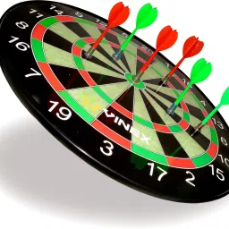 Magnetic Dart Board Set Sonic-High Quality Board with 6 Strongest Magnetic Darts 38 cm Dart Board-37