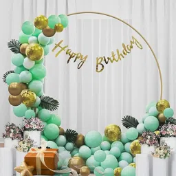 1st First Happy Birthday Decoration kit items 51 Pcs for Birthday combo pack-image-18