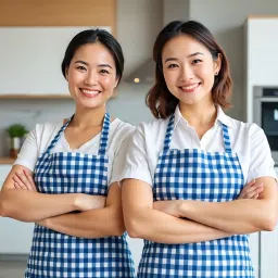 Cotton Chef's Apron - Free Size-image-3