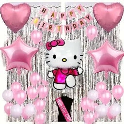 Hello Kitty Birthday Party Decoration Theme-image-75