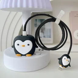 SONVI Silicone Press Stud Headphone Case For Charger case 18w and 20w iPhone 11 12 13 14 15 16 Pro Max-image-2