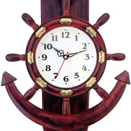 Analog 38 cm X 26 cm Wall Clock-image-38