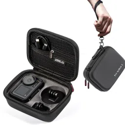 Verilux Carrying Case for DJI OSMO Action 3 Camera Storage Bag with Hand StrapCamera Bag-17