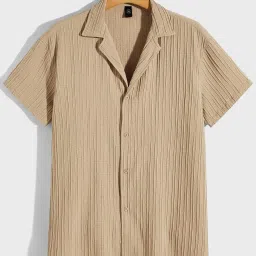 Men Relaxed Fit Fit Self Design Casual Shirt-picture-1