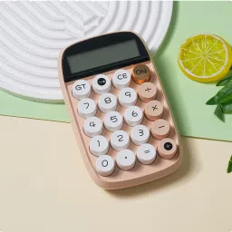 Mechanical Pushbutton Calculator with Large LCD Display Anti-Slip Design Large-screen Calculator Calculator Learning Office Calculator Accounting BasicCalculator-image-5