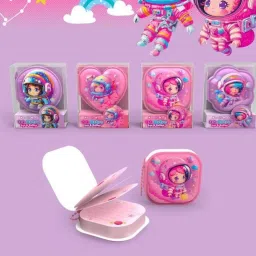 Multipurpose Mini Squishy Small Diary for kids, Kawaii Keychain Pocket-size Diary Ruling 80 Pages-45