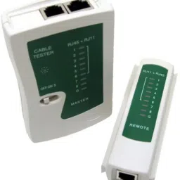 GoodsBazaar Network LAN Cable Tester RJ45 / RJ11 / RJ12 / Cat5 Network Interface Card image 3