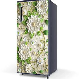 48 inch Fridge Single Door Wallpaper Sticker Wrap For Refrigerator (Size 24x48 inch) Self Adhesive Sticker-image-89