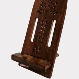 Aaditri crafts Handcrafted Wooden Mobile Holder-10