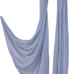 Chiffon Solid Grey Women Dupatta-picture-6