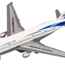 CIVIL AVIATION 1210 PULLBACK DIE-CAST 14CM TOY PLAIN AGE 3Y+-45