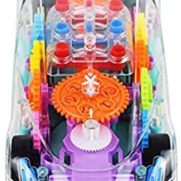 3D Super Car Toy, Car Toy for Kids with 360 Degree Rotation, Gear Simulation Mechanical Car, Sound & Light Toys for Kids Boys & Girls (Multicolor, Pack of: 1)-7