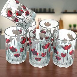 crockware (Pack of 6) DRZT_6PCS_gls_Florist-07/2_HH47 Glass Water/Juice Glass-picture-14
