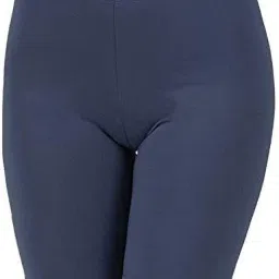 Solid Women Dark Blue Swim Shorts, Running Shorts, Gym Shorts, Sports Shorts, Boxer Shorts-image-22