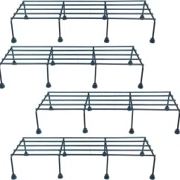 Flower Container Metal Pot Stand Plant Container Set-image-90