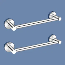 Towel Bar for Bathroom/Towel Holder/Towel Hanger for Bathroom Accessories 12 inch 2 Bar Towel Rod-image-84