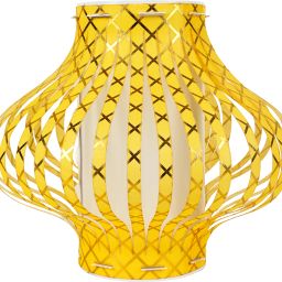 quickoo Plastic / PP Sheet Lantern design 1 - Multicolor - Color May Vary Multicolor Paper Hanging Lantern image 3