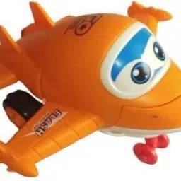 Mini Friction Power Aeroplane Toy with De-Formation Robot Function for Kids|K39-26