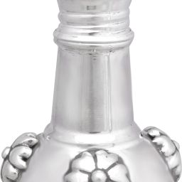 pure silver(chandi) antique sindoor-dani/box with stick for women (wt. 25 grams) Decorative Showpiece-7.5 cm-image-59