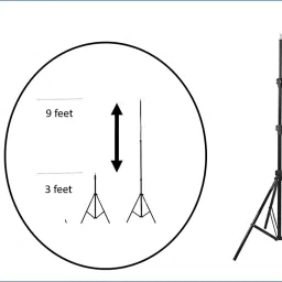 PICPRO PORTA LED Light Kit-Set of 2 High Intensity Low Power Consuming Soft Light LED White Reflector Umbrella image 5