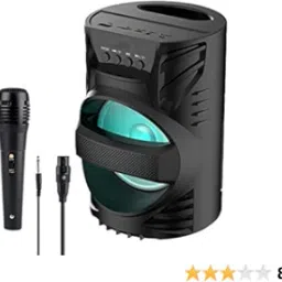 4uonly LZ 4104||WS-04 Speaker With Mic, Home Audio Party Speaker utf2 56 W Bluetooth Party Speaker image 2