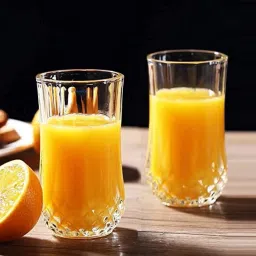 (Pack of 6) Drinking Glasses Glassware Sets for Juice Glass Set Water/Juice Glass-image-1