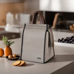 FZ-TB12 PVC Fabric Insulated Lunch/Tiffin/Storage Bag Men & Women Office, School Lunch Bag-image-36